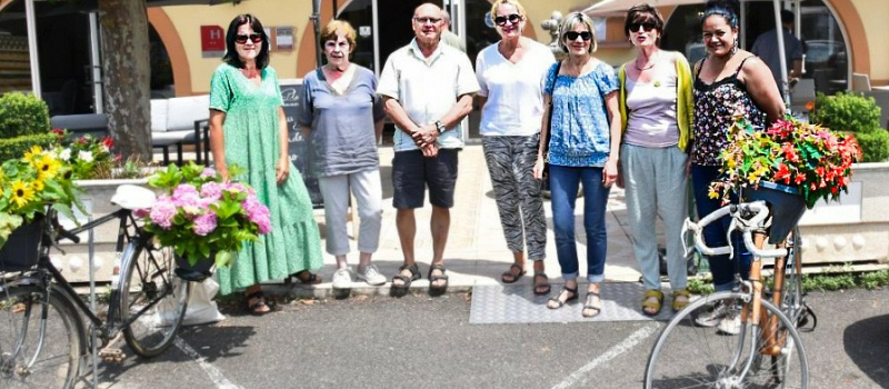Retour sur le passage du jury «fleurissement» à Nogaro