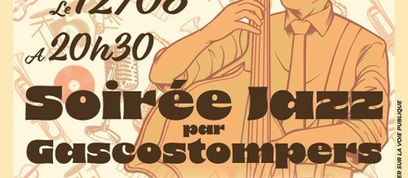 Samedi 12 Août se sont les Gascontompers qui vont vous enchanter !