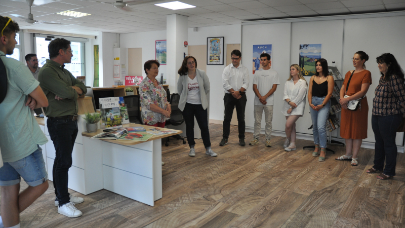 Nouvelle exposition dans les nouveaux locaux de l'Office de Tourisme