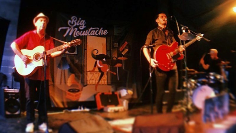 Concert avec Big Moustache