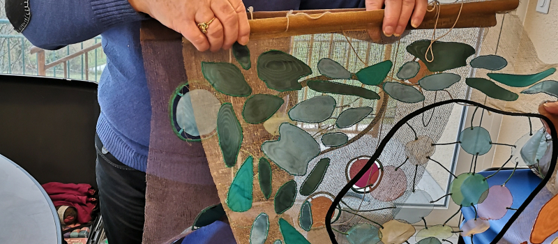 Exposition de Patchworks  contemporains  et démonstrations