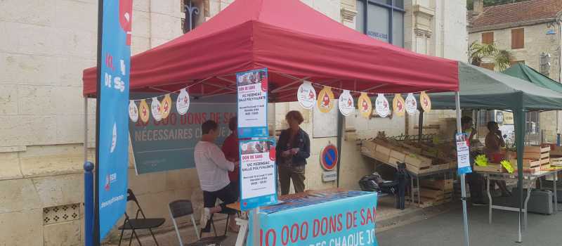 L'amicale vicoise pour le don du sang bénévole vous attend mercredi et jeudi !