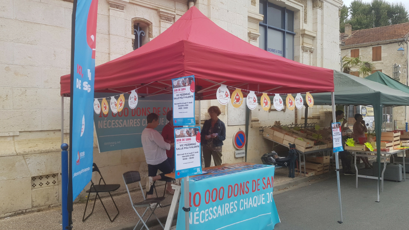 L'amicale vicoise pour le don du sang bénévole vous attend mercredi et jeudi !