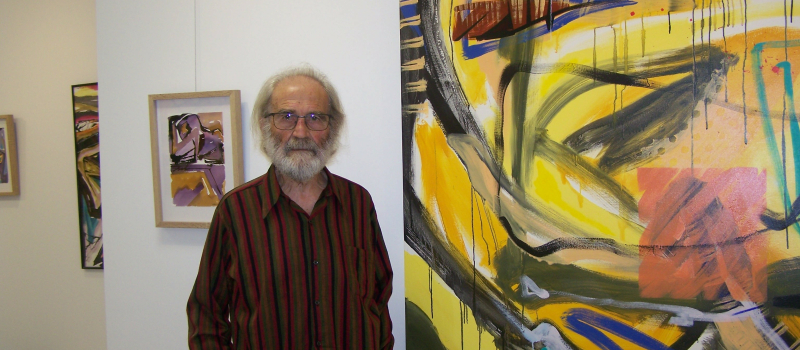 Raymond Dirlès : un artiste peintre qui vit intensément sa peinture.