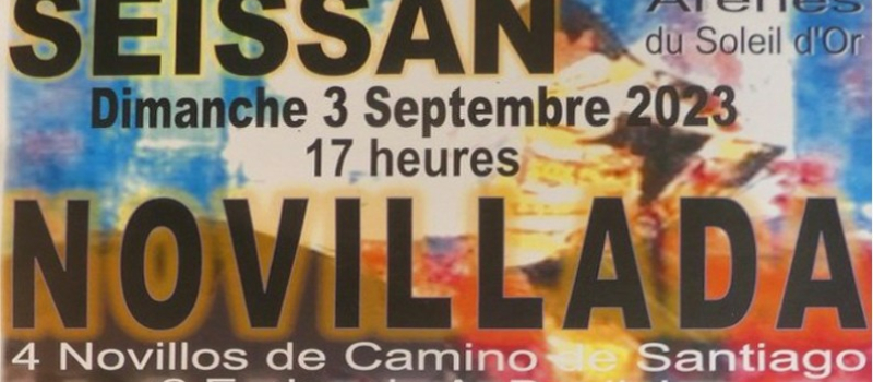 Programme de la journée taurine du  3 septembre