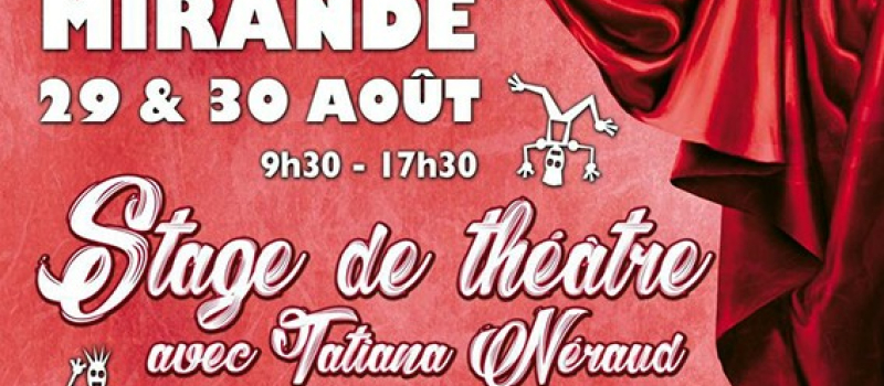 Stage de théâtre