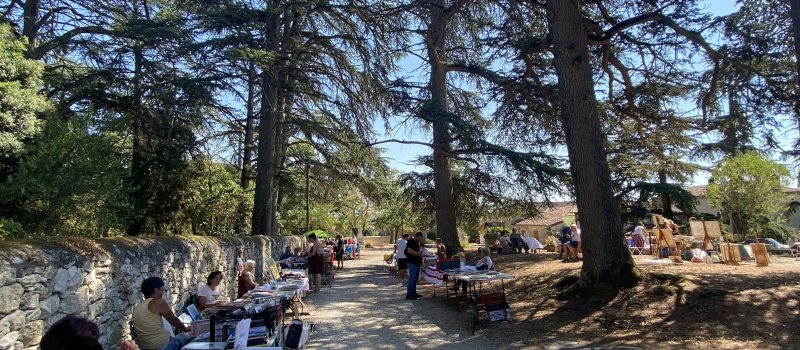Le vide-grenier culturel et marché d'art de Rozès approche !