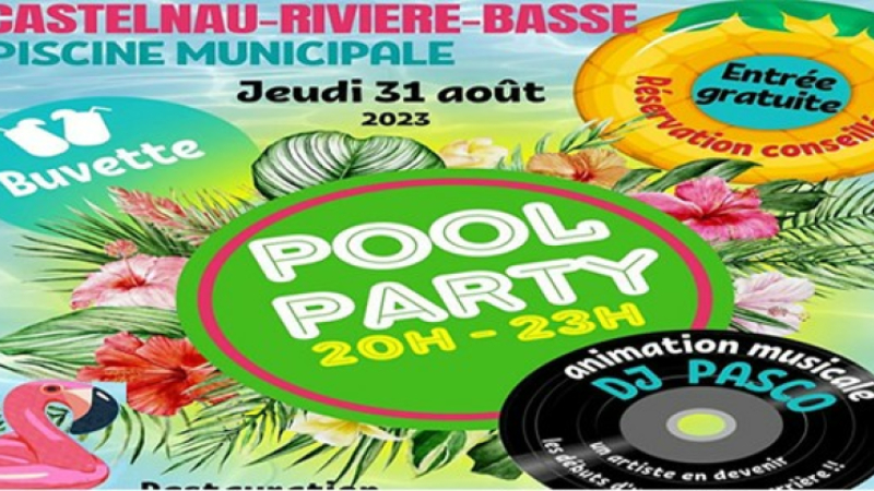 Pool party une soirée unique