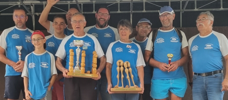 Trois champions de plus