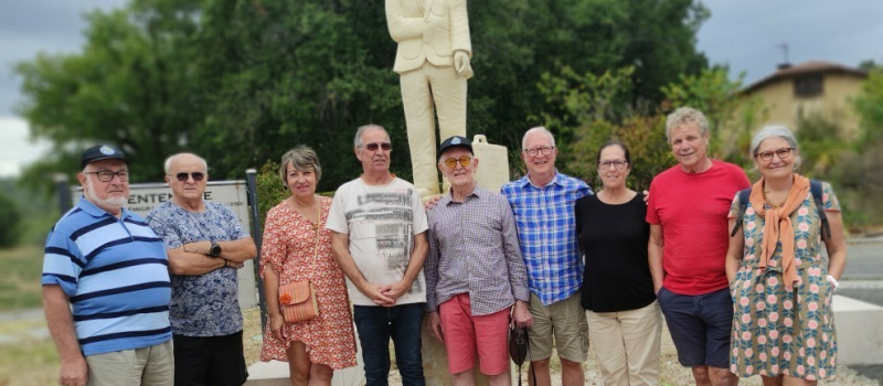 La visite improvisée du Président du Fogolâr Furlan de Perth , Australie, une rencontre réussie.