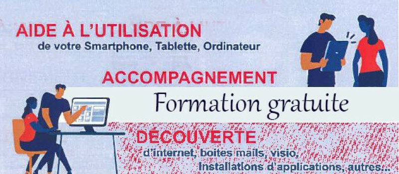 Les ateliers numériques gratuits font leur rentrée