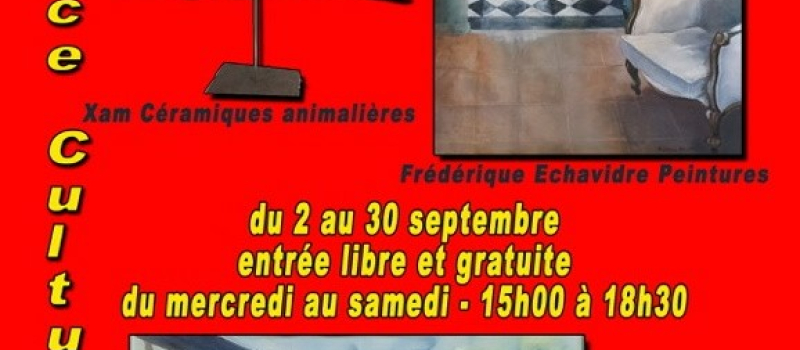 Exposition à l’Espace culturel