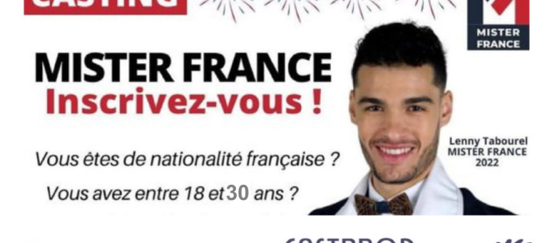 Casting de l'élection Mister France