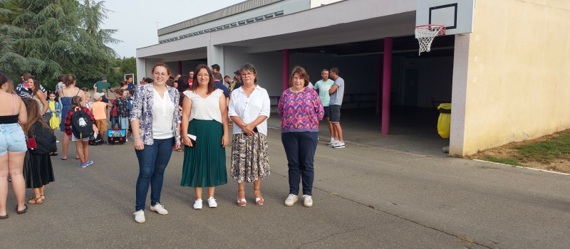 Une rentrée sereine dans les deux écoles