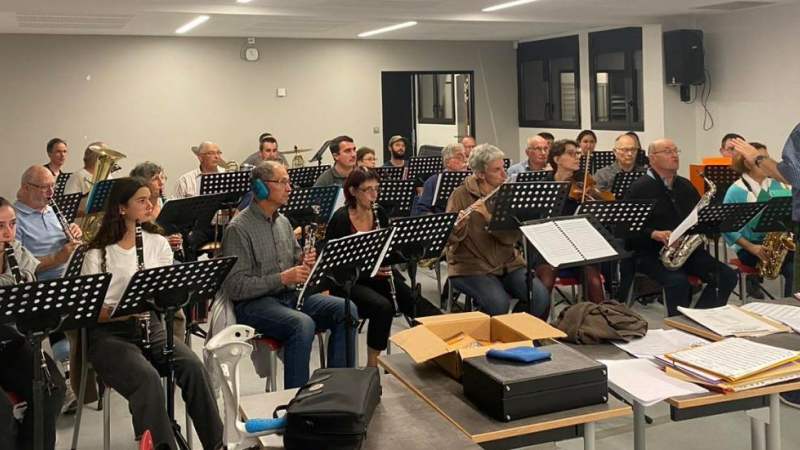 La rentrée a l'école de musique