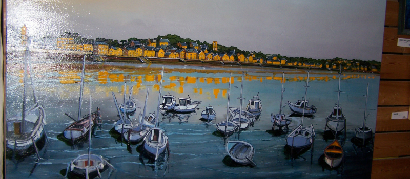 Prochaine exposition à l'Arcade d'un artiste peintre local....