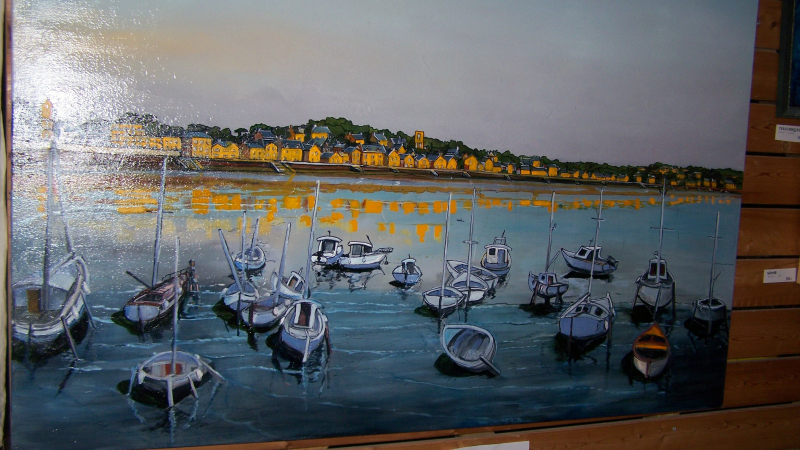 Prochaine exposition à l'Arcade d'un artiste peintre local....