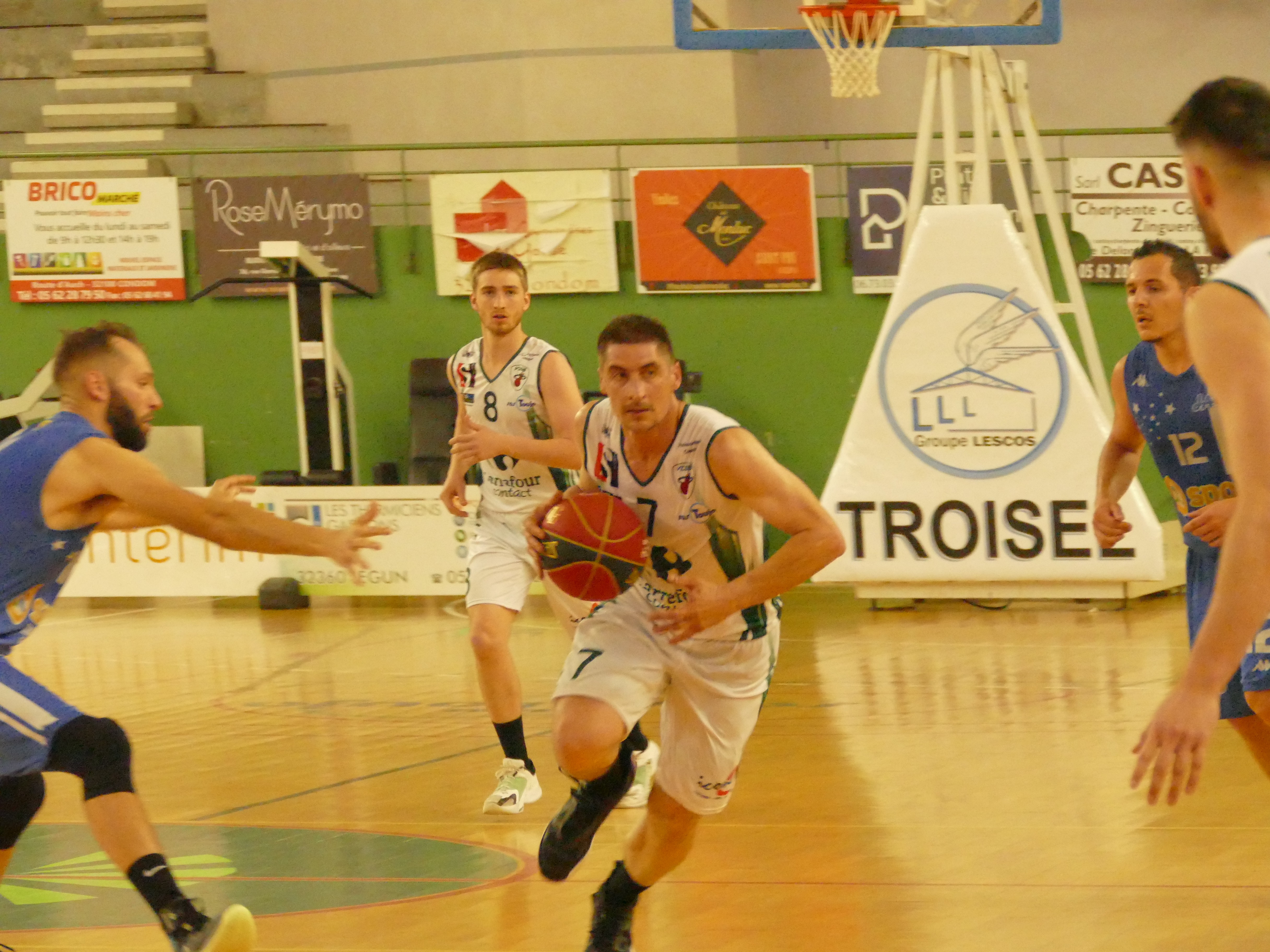 Dernière saison pour le capitaine du VCGB, Lionel Trépout.