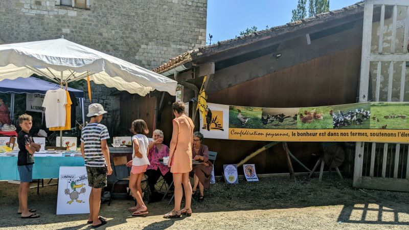Le Festi'ferme  de la Confédération paysanne : une fête paysanne à la ferme Guillot à Saint-Arailles le 17 septembre!