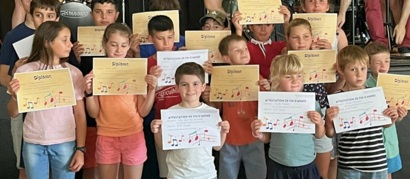 C'est l'heure des inscriptions à l'école de musique !