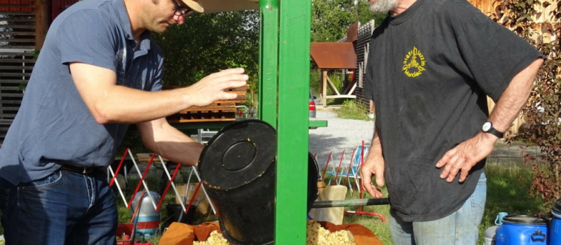 Croque ton jus: rendez-vous autour du pressoir