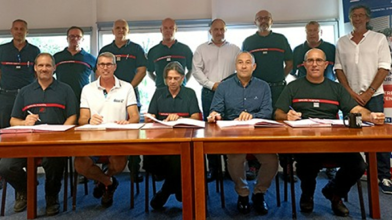 La Coop Val d'Adour s'engage aux cotés des sapeurs pompiers volontaire