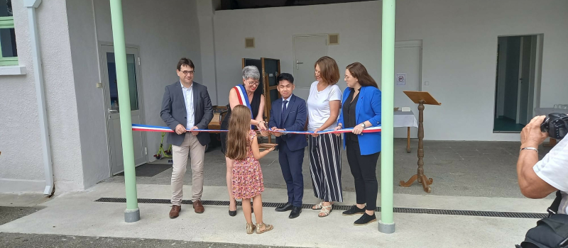 Le restaurant scolaire a été inauguré