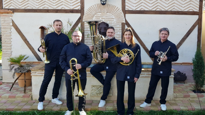 Le quintette de cuivres Aerïs, c'est à Bezolles dimanche!