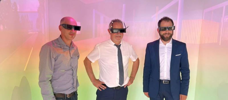 Immersion dans le futur gymnase de Fleurance