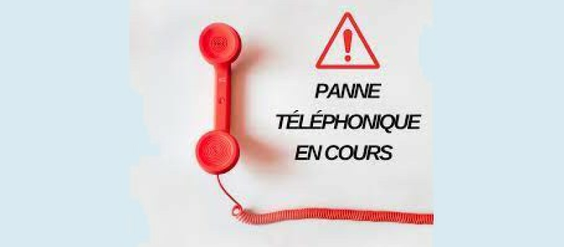 Panne telephonique sur certains réseaux  privilégiez le 112 au 15 pour l'appel de secours
