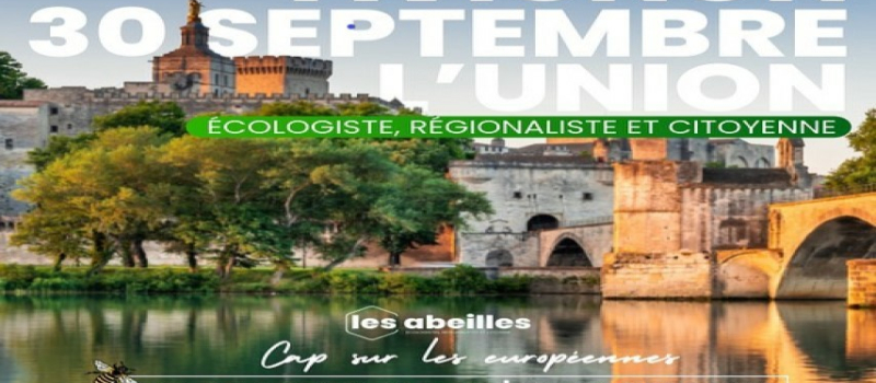 Avignon le 30 septembre, rentrée politique  régionaliste, écologiste et citoyenne