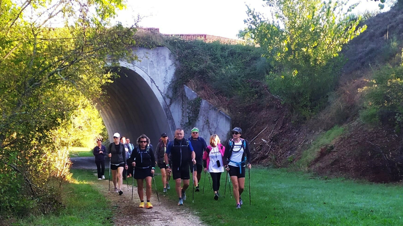 Le "32 du 32"  a réuni avec bonheur des sportifs aguerris et des randonneurs  au rythme  plus raisonnable