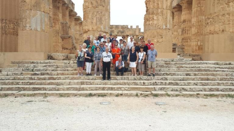 Les anciens de l'ADASEA avaient mis le cap  sur la Sicile