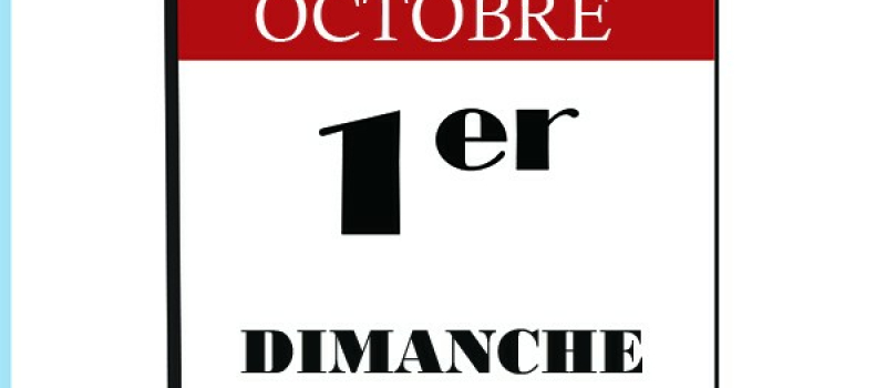 Ce qui change a partir d'octobre