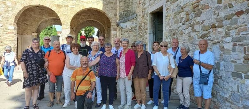 Une délégation du Comité de Jumelage Castin Duran Ruda en voyage en Italie