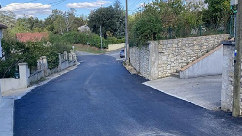 Les travaux de voieries avancent