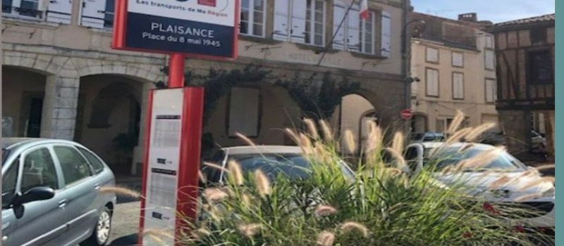 L'arrêt de bus déplacé