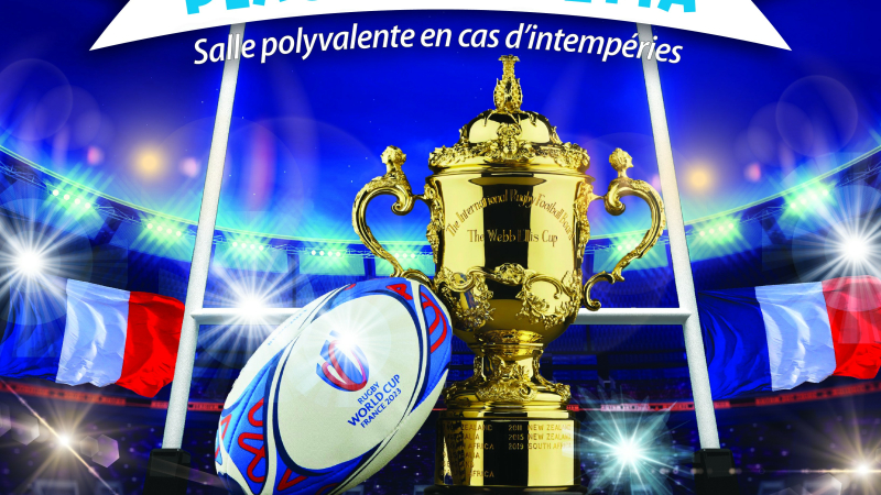 Quart de finale  de la Coupe du monde de Rugby sur écran géant à l'Isle-Jourdain