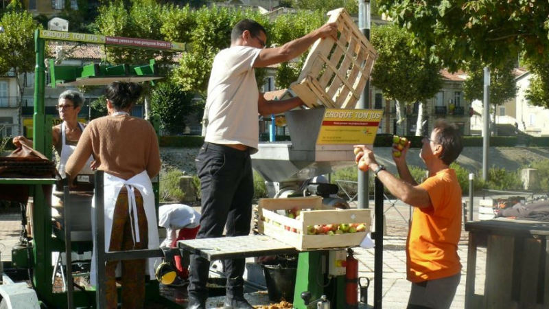 L'opération " Croque ton jus " c'est le 14 octobre place Barbès