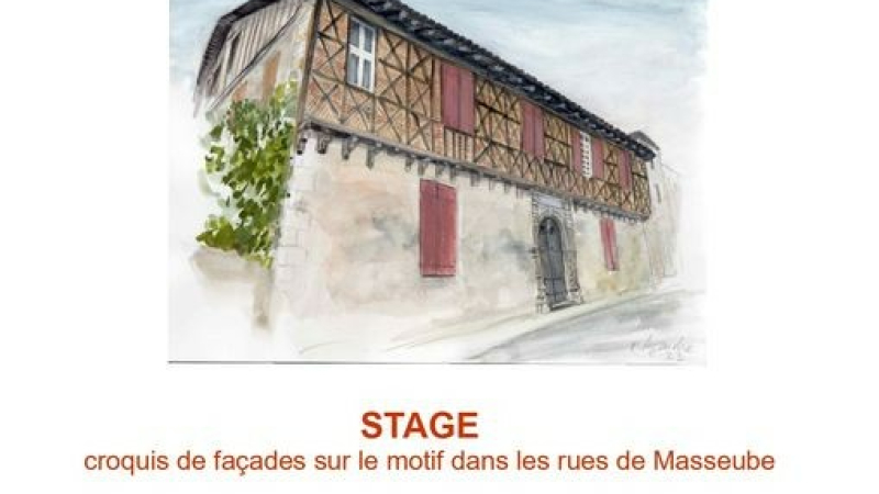 Stage de peinture avec Emmanuel Legendre