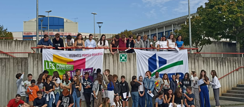 Coulisses du BTP, 180 collégiens ont été accueillis sur un chantier de rénovation