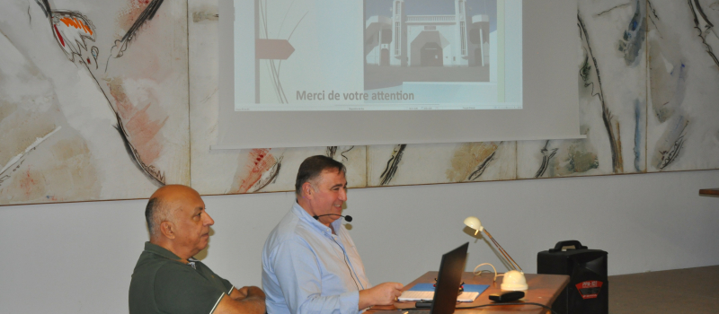 Vic-Fezensac sous l'angle de l'Art Déco avec la société archéologique