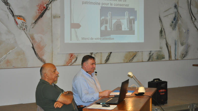 Vic-Fezensac sous l'angle de l'Art Déco avec la société archéologique