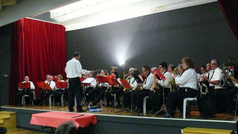 Concert de la musique départementale des pompiers du Gers