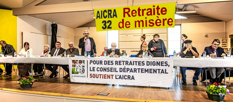 Aignan: l'Aicra 32 exprime avec vigueur les revendications des retraités agricoles