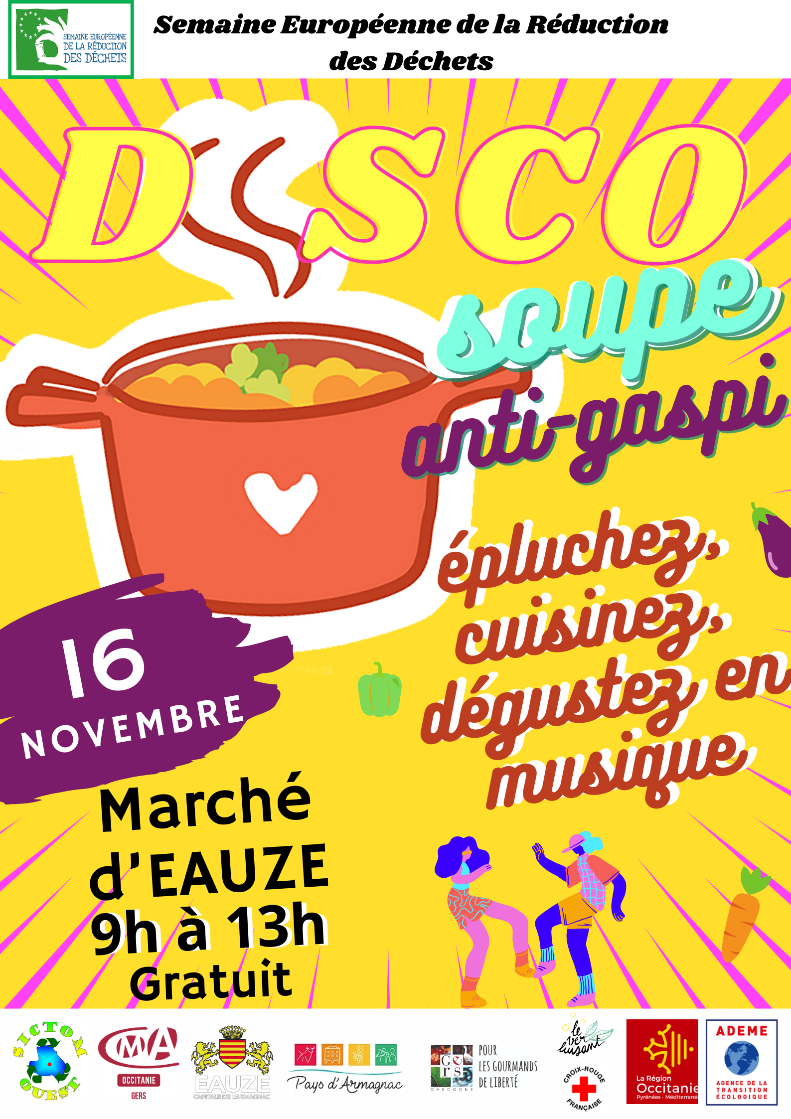 Affiche disco-soupe