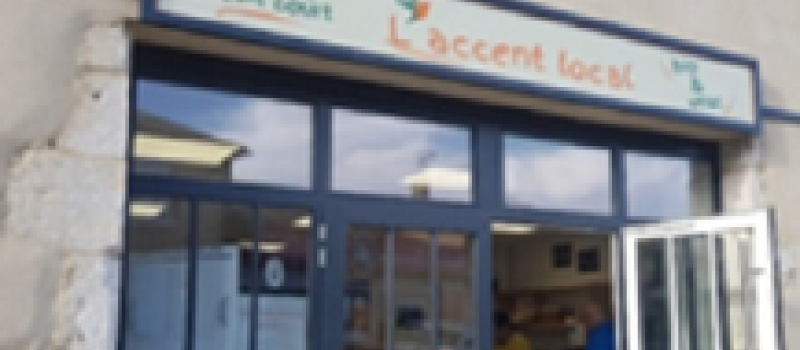 Inauguration des nouveaux locaux de l’épicerie " l’Accent Local"