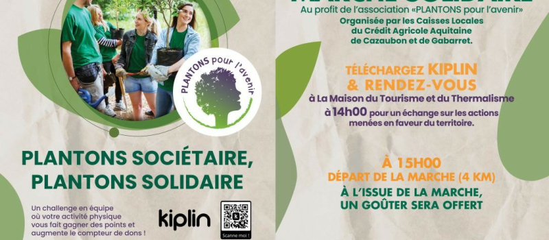 Marche solidaire du Crédit Agricole d'Aquitaine