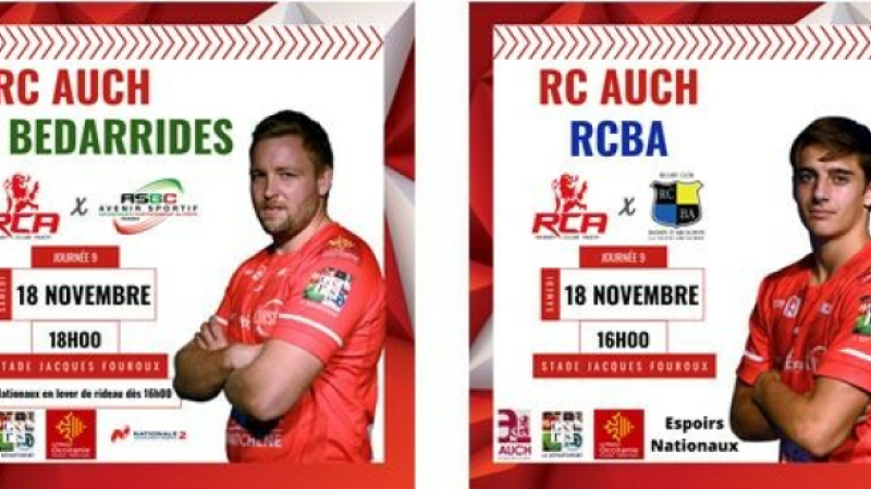 le RC Auch ce week-end
