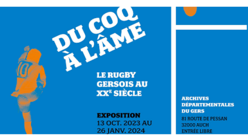 Conférence : les internationaux du rugby gersois par Richard Escot et ses invités